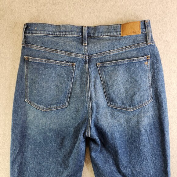 Madewell Jeans Womens 32 Blue The Perfect Vintage Straight Mayfield Wash - Picture 4 of 16